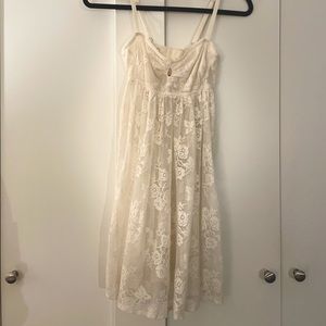 Vintage Lace Slip Dress Undergarment